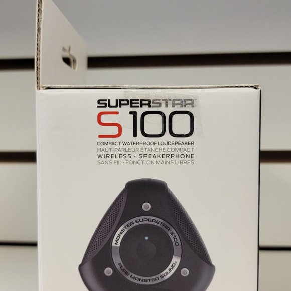 Monster SuperStar S100 Waterproof Wireless Bluetooth Speaker - Picture 4 of 5